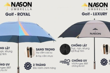 Cách chọn ô dù tuổi thọ lên tới 5 năm, chống gió lớn đến cấp 7