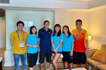 Những cô gái vàng bóng đá nữ SEA Games 30 giao lưu cùng độc giả Dân trí từ Philippines