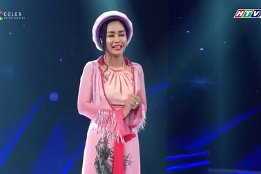 Nghi Đình hát "Thương con cá rô đồng" khiến Cẩm Ly ứa nước mắt.