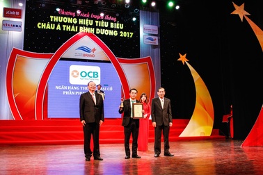 Vinh danh Top 10 "Thương hiệu tiêu biểu Châu Á – Thái Bình Dương năm 2017"
