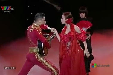 Angela Phương Trinh khoe tài khiêu vũ