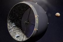 Ý tưởng "điên rồ" xây dựng thành phố bên trong một tiểu hành tinh