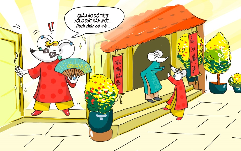 Bí quyết hốt lì xì bạc triệu tết Canh Tý từ Jack Mouse - 2 Bí quyết hốt lì xì bạc triệu tết Canh Tý từ Jack Mouse - 2