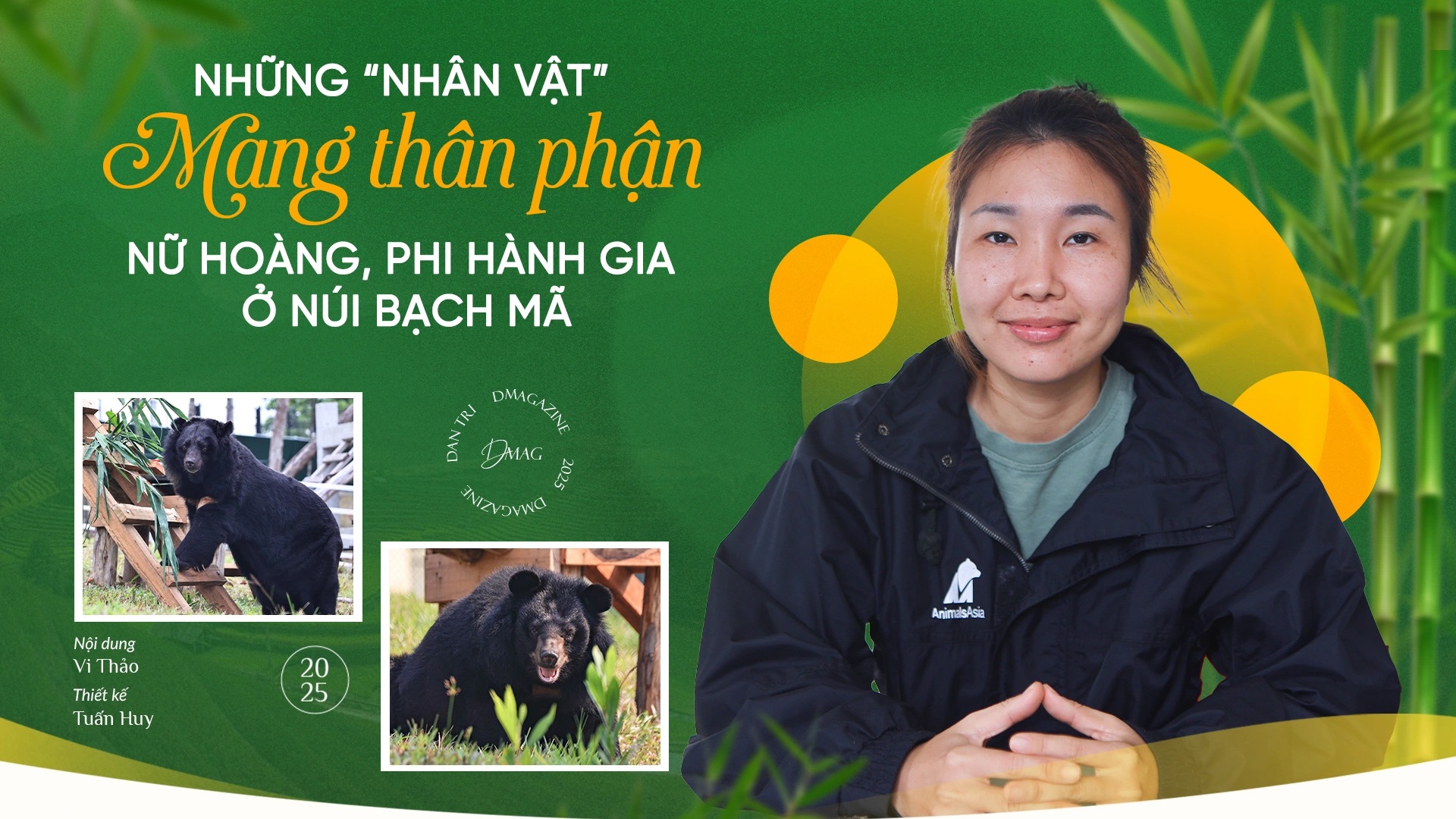 Những "nhân vật" mang thân phận nữ hoàng, phi hành gia ở núi Bạch Mã