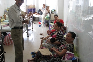 Thay đổi thời tiết, bệnh hô hấp ở trẻ tăng