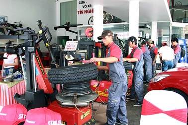 Lần đầu tiên có Ngày hội chăm sóc xe tại Buôn Ma Thuột