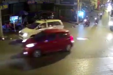 Hình ảnh nam sinh thoát chết thần kỳ sau khi bị xe bồn kéo lê dưới gầm.