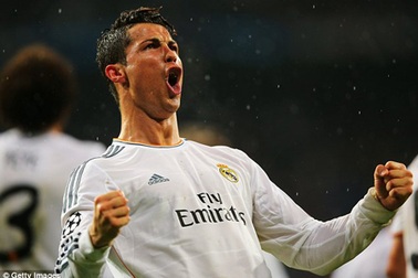 Phá lưới Dortmund, C.Ronaldo san bằng kỷ lục của Messi