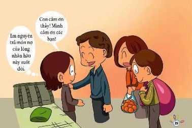 Bà giáo 83 tuổi "hóa" thành nhân vật truyện tranh 