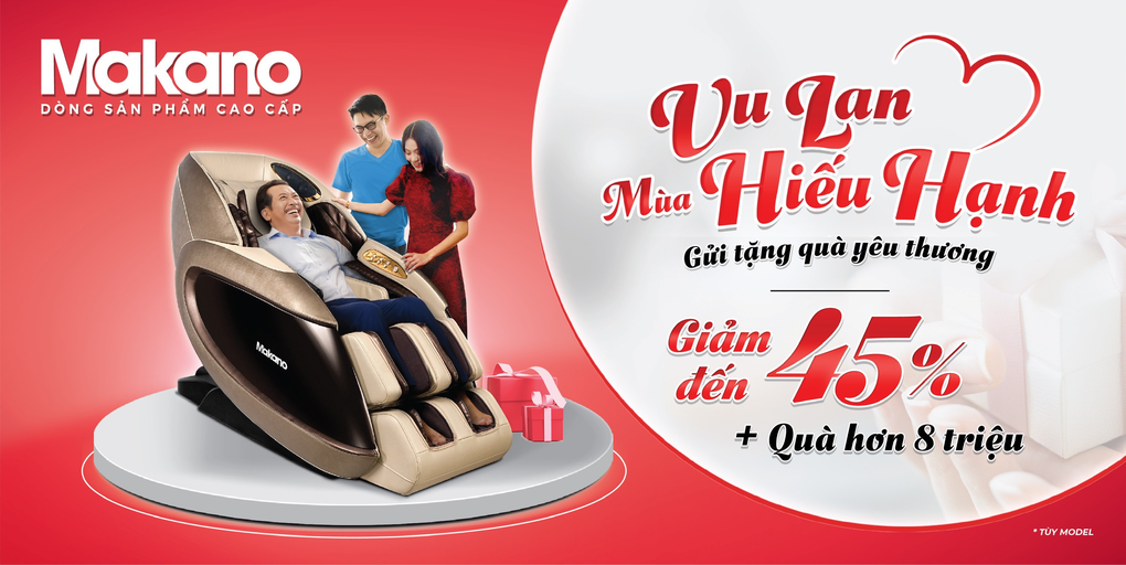 Ghế massage Daikiosan - Quà Vu lan cho cha mẹ - 2