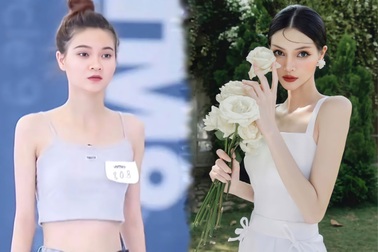 Nữ sinh Ngoại thương "lột xác" diện mạo trở thành người mẫu chuyên nghiệp