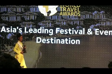 Lễ trao giải thưởng Du lịch thế giới - WTA diễn ra tại Đà Nẵng tối 15/10