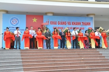 Khánh thành Trường Cao đẳng Công thương TPHCM cơ sở Quảng Ngãi