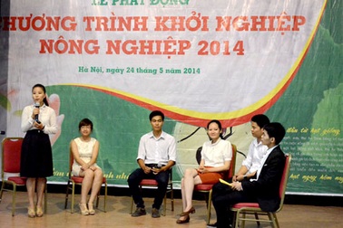 Sắp diễn ra chung kết cuộc thi khởi nghiệp nông nghiệp 2014