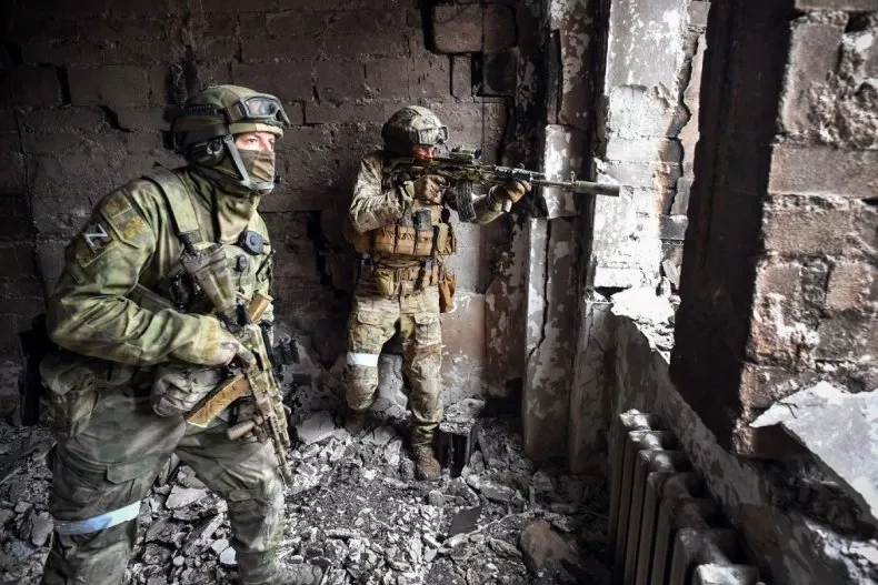 Các binh sĩ Nga tham chiến ở Ukraine (Ảnh minh họa: AFP).