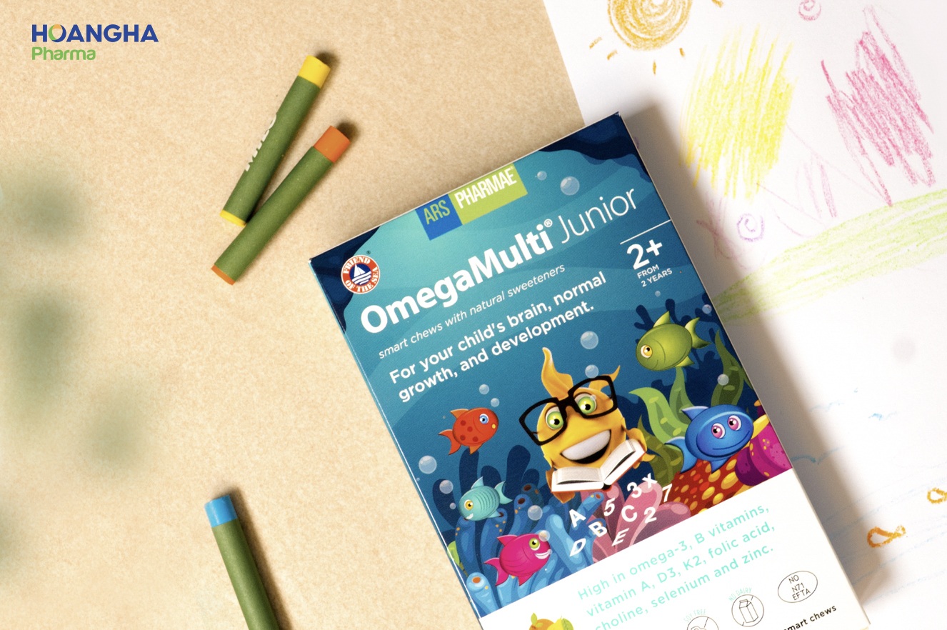 OmegaMulti Junior - Lựa chọn khi cần bổ sung Omega-3 cho bé - 1