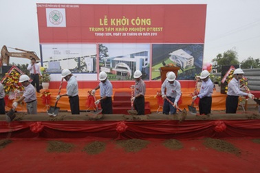 Khởi công Trại khảo nghiệm lớn nhất Châu Á - Thái Bình Dương