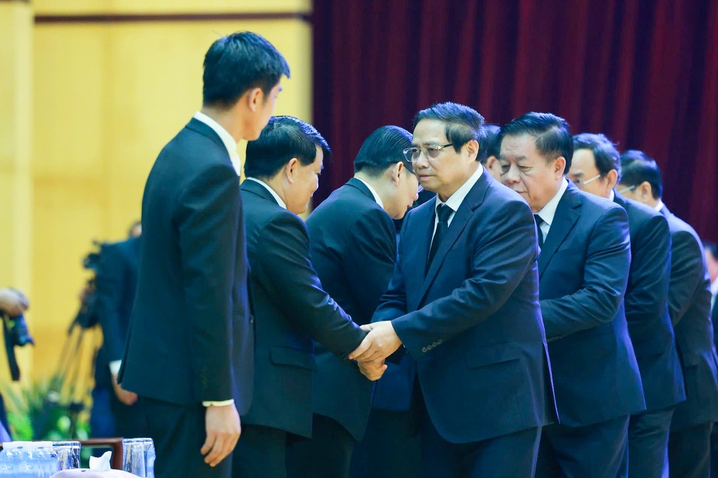 Thủ tướng dự Lễ truy điệu nguyên Chủ tịch nước Lào Khamtay Siphandone - 2 Thủ tướng dự Lễ truy điệu nguyên Chủ tịch nước Lào Khamtay Siphandone - 2