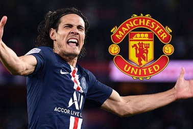 Man Utd đạt thỏa thuận chiêu mộ Edinson Cavani