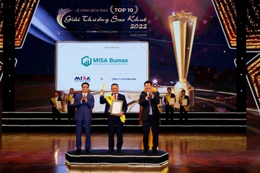Phần mềm quản lý Ngân sách Nhà nước MISA Bumas đạt giải Sao Khuê 2022
