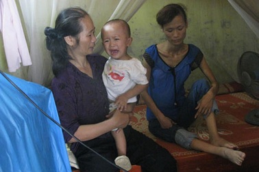 Khao khát một mái nhà của người mẹ tật nguyền