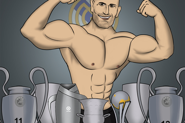 Góc biếm họa: Người khổng lồ Zidane