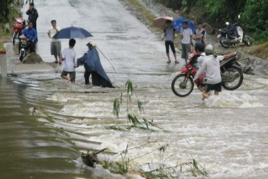 3 người chết và mất tích, hàng nghìn ha lúa ngập sau bão 
