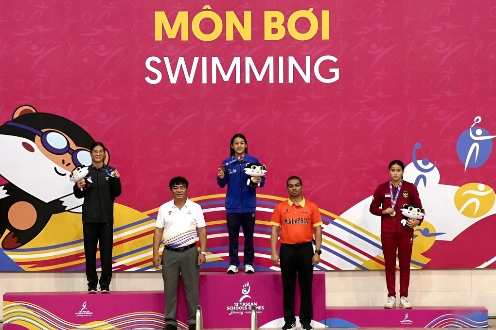 Em trai Ánh Viên phá kỷ lục 13 năm ở Đại hội Thể thao học sinh Đông Nam Á - 4 Em trai Ánh Viên phá kỷ lục 13 năm ở Đại hội Thể thao học sinh Đông Nam Á - 4