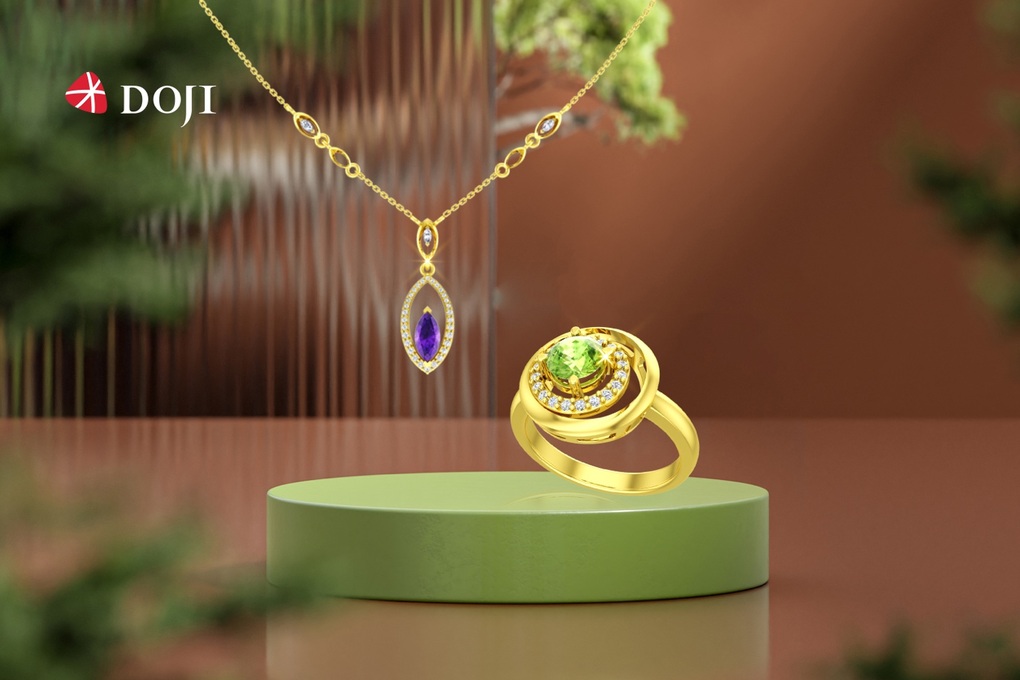 Làm mới phong cách với bộ trang sức Sắc màu cá tính của DOJI - 3 Làm mới phong cách với bộ trang sức Sắc màu cá tính của DOJI - 3