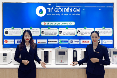 Thiết bị y tế tạo nước ion kiềm Fuji Smart “cháy” hàng tại Thế Giới Điện Giải
