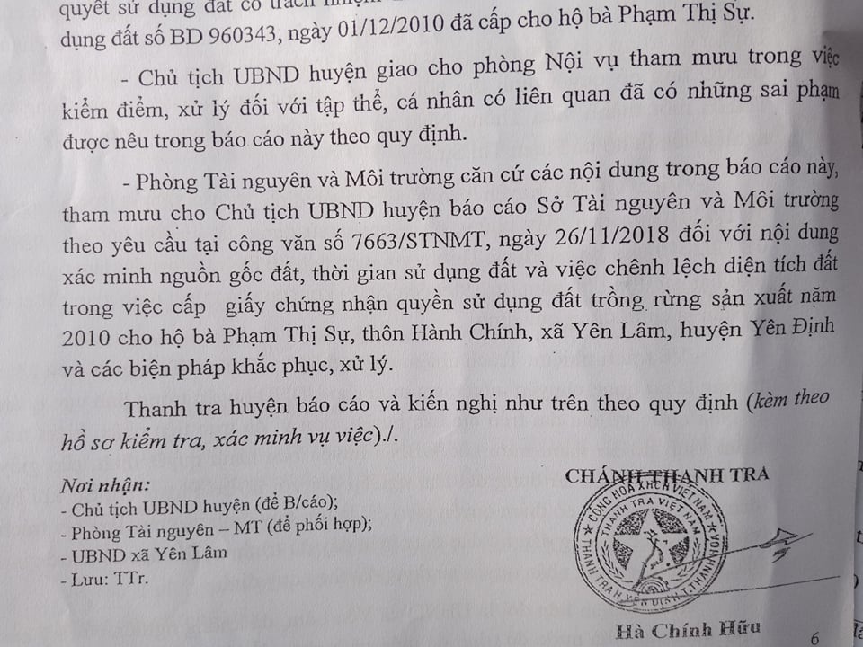 Thanh Hóa: Cấp đất trái luật cho vợ chủ tịch xã, nhiều cán bộ vẫn “vô can”! - 2 Thanh Hóa: Cấp đất trái luật cho vợ chủ tịch xã, nhiều cán bộ vẫn “vô can”! - 2
