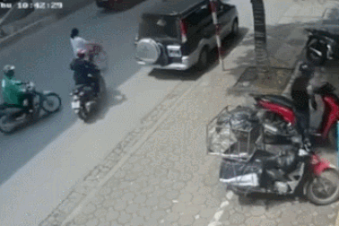 Clip "cái kết đắng của hai tên trộm xe SH" nổi bật mạng xã hội tuần qua