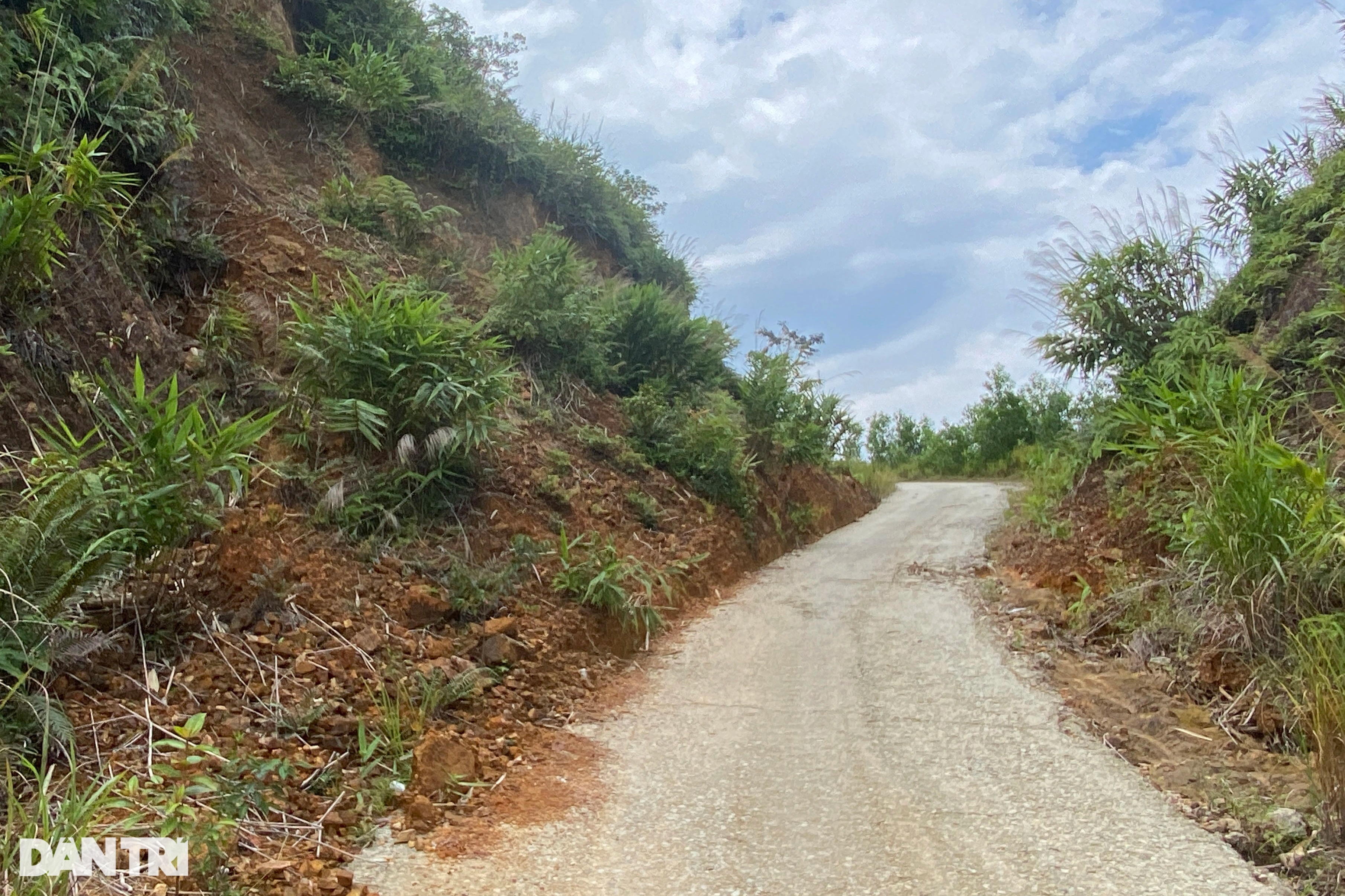 View - Đường vào khu thủy điện Rào Trăng sạt lở nghiêm trọng, hở toang hoác | Báo Dân trí