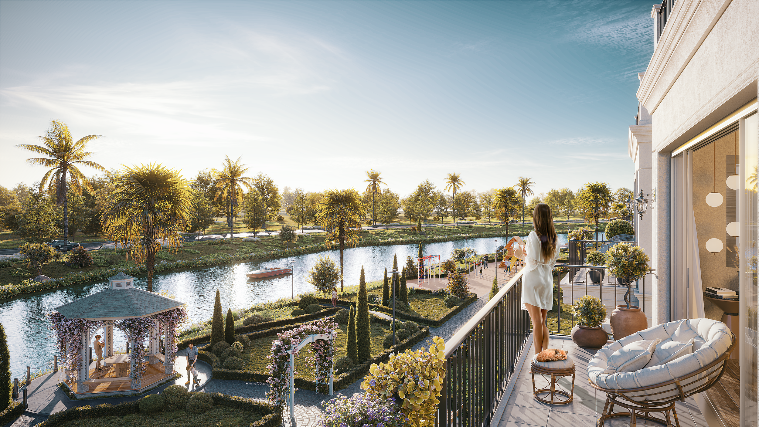 Park Village - Lukisan Eropa dalam warna hijau - 3 Park Village - Họa phẩm châu Âu giữa miền xanh - 3
