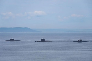 Căn cứ tàu ngầm hạt nhân của Nga bị sóng thần tấn công