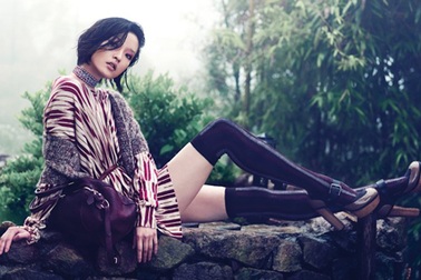 Siêu mẫu Trung Quốc khoe vẻ đẹp thiên thần