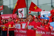 Người Việt tại Hàn Quốc phản đối hành xử của Trung Quốc ở Biển Đông