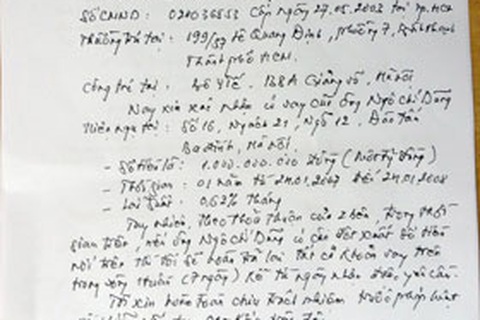 Bài 2: Dích dắc việc trả nợ 2 tỉ của Thứ trưởng - Dấu hiệu tham nhũng?