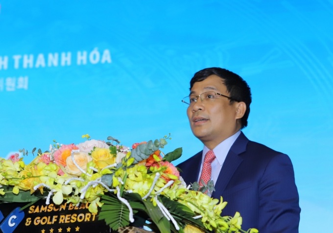 Thứ trưởng Thường trực Bộ Ngoại giao Nguyễn Minh Vũ phát biểu tại hội nghị