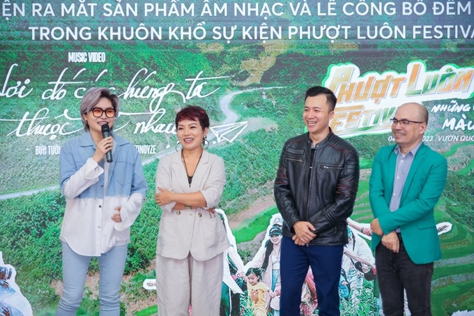 Sự kiện Phượt luôn Festival 2023 có sự tham gia của ca sĩ Vicky Nhung và ca sĩ Thái Thuỳ Linh.