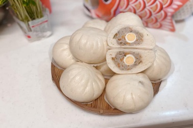 Làm bánh bao từ men tự nhiên
