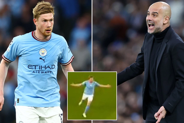 De Bruyne nổi cáu, quát mắng HLV Pep Guardiola