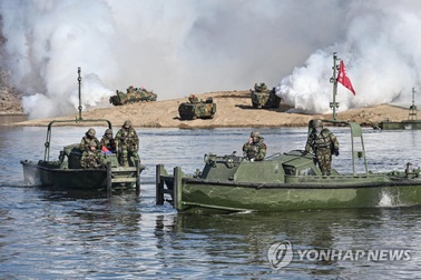Quân đội Mỹ - Hàn tập trận vượt sông gần biên giới với Triều Tiên