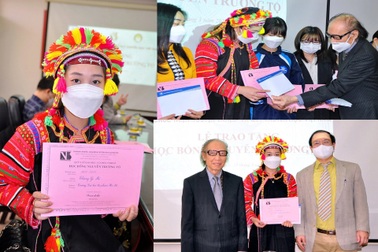 "Không có học bổng Nguyễn Trường Tộ, có lẽ em đã phải rời ghế giảng đường"