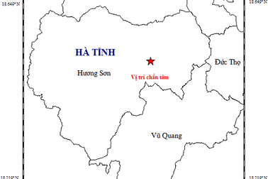 Nhiều người dân cảm nhận rung lắc do động đất nhẹ