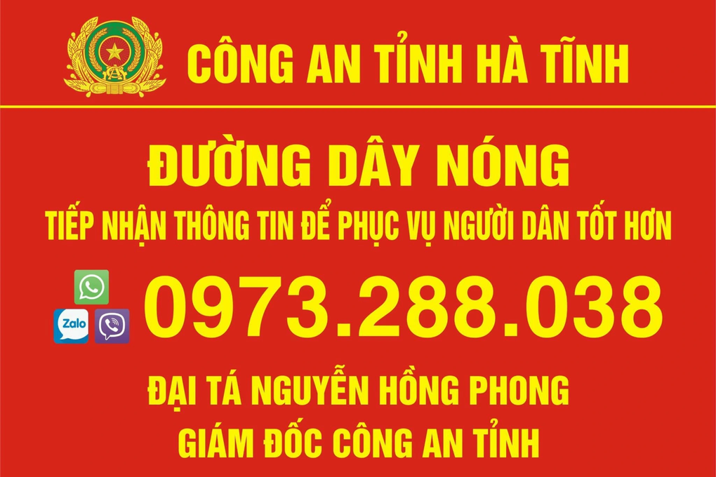 Giám đốc Công an Hà Tĩnh công khai số điện thoại cá nhân - 2 Giám đốc Công an Hà Tĩnh công khai số điện thoại cá nhân - 2