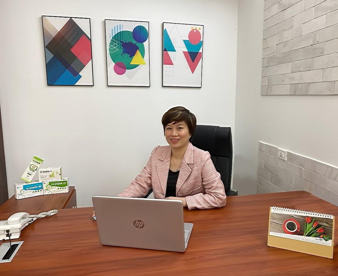 Dr.Papie đồng hành xuất bản cẩm nang Lần đầu làm mẹ Nuôi con - 2 Bà Hoàng Thị Diệu Huyền khẳng định luôn đồng hành cùng các chương trình liên quan đến bà mẹ và trẻ em.