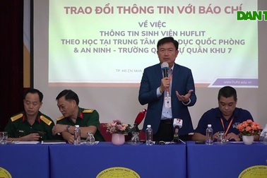 Hiệu trưởng trường HUFLIT: " Thông tin trên mạng 100% là bịa đặt"
