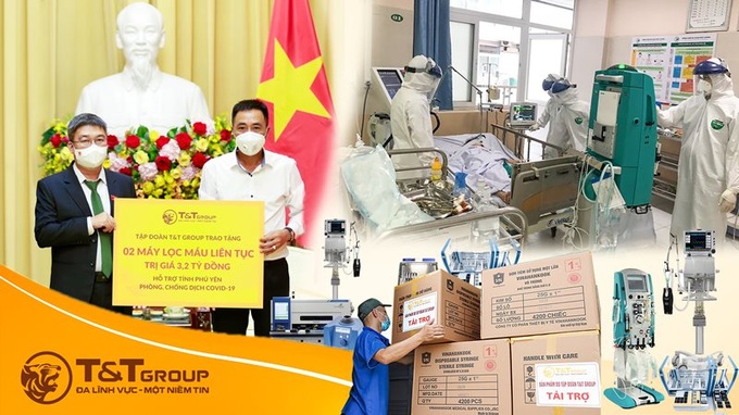 T&T Group tài trợ 20 tỷ đồng mua trang thiết bị y tế giúp một số địa phương phòng, chống dịch COVID-19 - Ảnh 1.