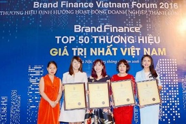 Vingroup sở hữu 5 danh hiệu thương hiệu giá trị nhất Việt Nam